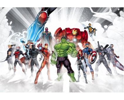 Фотообои герои мультфильмов арт. 8-4032 Фотообои герои му